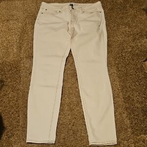 GAP Women's Skinny Cream Jeans